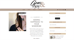 Desktop Screenshot of gemsandjoy.com