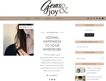 Tablet Screenshot of gemsandjoy.com